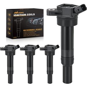 Nilight Ignition Coil Packs Set of 4 Fit UF651 for Hyundai KIA 2011 2012 2013 2014 2015 2016 17 18 19 2020 Tucson Elantra Soul FORTE 1.8 2.0L OE# 5C1861 C1804 1788511 273002E000 (2-pin) Ignition Coils