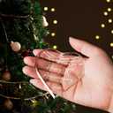 ZUNON 10 Year for Wife 10th Wedding Couple Marriage Husband Ornament Valentines Her Him Years as Mr and Mrs Ideas Hanging Decorations 3" Christmas Ornaments 2025 (10th Anniversary