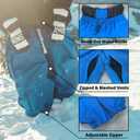 SNOWVERB Baggy Snowboarding Pants, Waterproof Insulated Ski Pants for Skiing & Snowboarding, Unisex Snow Cargo Pants
