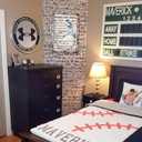 Baseball Life Lessons Sign - 'Never Give Up' Wall Art Decor, 8x12 Inch Metal Tin Sign for Boys Room, Senior Night Gifts (08)