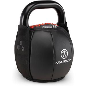 Marcy Soft Kettlebell with Handle for Weightlifting, Conditioning, Strength Training, Core Training for Full Body Workout 30lb SKB-030