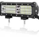 9 Inch 270W Led Light Bar Flood Beam Led Bar 12V 24V Waterproof Offroad Driving Lights Fog Lamps for 4x4 Truck Boat Tractor Car Pickup ATV UTV SUV Boat