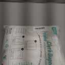 Fasoar Cotton Prefold Cloth Diapers - 100% Unbleached Premium Cotton, 6 Ply Baby Washable Diapers for Babies to Toddlers Multi-Use (10-35 lbs)(6ply 6 Count 01) (20*15)