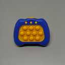 Pop Push Game Toy for Kids, Quick Fast Push Pop Puzzle Handheld Game Light up Fidget Toy 8-12, Bubble Sensory Toys Christmas Birthday Gifts for Kids Ages 3-12 (Blue)