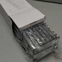 EUDELE Adhesive Shower Caddy, 5 Pack Rustproof Stainless Steel Bath Organizers With Large Capacity, No Drilling Shelves for Bathroom Storage & Home Decor (XL size, Black)