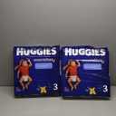 Huggies Overnites Nighttime Baby Diapers, Size 3 (16-28 lbs), 132 Ct