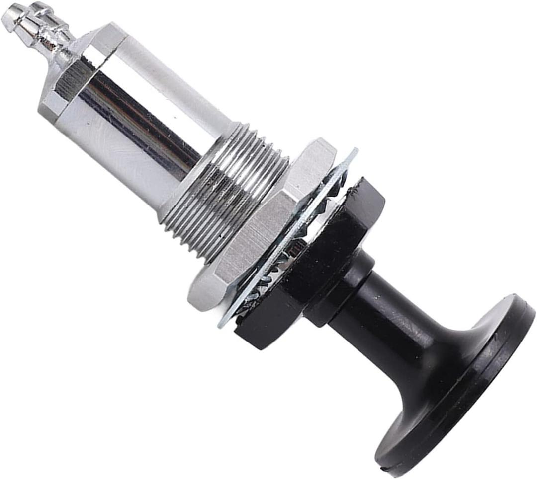 Fuel Plger Pump, Fuel Plger Primer Pump Kit, Metal and ABS Plger Type Fuel Primer Pump Body for Carburetor