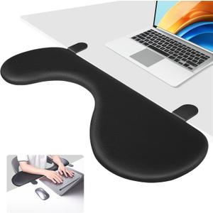 Desk Extender Adjustable Arm Rest Support for arm Support for Computer Desk Ergonomic Arm Rest Extender Rotating Mouse Pad Holder for Table Office Desk