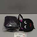 VGOFUN Girls Halloween Costume, Light Up Witch Costume for Girls Dress Up Witch Cape with LED Light Up Tutu Skirt,Spider Headband, Trick or Treat Bucket Bag Gift Toys for Toddlers Ages 3 4 5 6