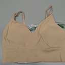 Motherhood Maternity Womens Soft Cotton Spandex Wrap Front Maternity & Nursing Sleep Bralette Bra S-3x (XX-Large, Porcelain Pink/Nutmeg 2 Pack)