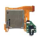 FainWan Replacement Game Cartridge Socket Board with Headphone Jack Port Assembly Game Card Reader Slot for Nintendo Switch Lite HDH-001 HDH01