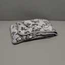 Luciphia 1 Pack 3 Blankets Fluffy Premium Fleece Pet Blanket Flannel Paw Printed Throw for Dog Cat Grey Paw Medium(30"x20",Pack of 3)