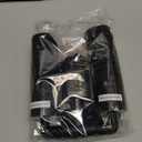 AQQA Aquarium Electric Power Sponge Filter,3W/5W Silence Submersible Foam Filter,Sponges Bio Ceramic Media Balls Double Filter for Saltwater Freshwater Fish Tank (S)