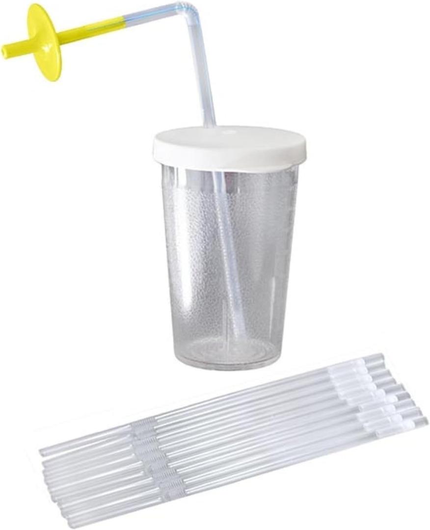 ARK Sip-Tip Cup with 10 One-Way Straws