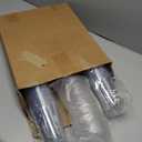 Baderke 100 Pcs Plastic Cups with Sip Lids Round Bottom Disposable Plastic Coffee Cups with Lids Clear Strawless Crystal Mugs for Iced Coffee Smoothie Cold Beverage Party Catering Supplies (16 oz)