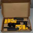 EWORK Bench Dog Clamp, 3/4" Bench Dog Hole Clamp, Up to 155 Lbs Clamping Force Bench Clamps for Woodworking, Adjustable Hold Down Clamp with Protective Pads, Quick Clamps for 19mm Bench Dogs (2 Pack)