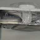 KEOUKE 8-in-1 Vertical Vegetable Chopper Mandoline Slicer with Container White - Safe Tap Out Dicer with Hand Guard for Kitchen Easy Food Prep, Onion Potato Veggie Fruit