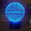 3D Illusion Platform Night Lights Touch Switch 7 Color Change USB Power LED Desk Lamp for Home Decorations or Holiday Gifts