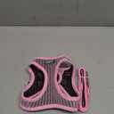 Eagloo Small Dog Harness and Leash Set, Step in Puppy Vest with Breathable Soft Mesh, Walking Reflective Pet Harness for Small Dogs, Pink, S (S(Chest:15.1"-16.5"))