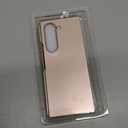for Samsung Galaxy Z Fold 7 Case Slim Featherlight | Bare Hand Feel Anti-Oil Spray Cover | Precise Fit | Anti-Shock Core Guard - Gold