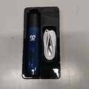 Casfuy Dog Nail Grinder Upgraded - Professional 2-Speed Electric Rechargeable Pet Nail Trimmer Painless Paws Grooming & Smoothing for Small Medium Large Dogs & Cats(Dark Blue)