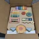 Wooden Baby Walker, Montessori Walker for Babies 12 Months, Push Walking Toys for 1 Year Old Learning to Walk