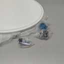 Hibbent Premium Elongated Toilet Seat with Cover(Oval) Quiet Close, One-Click to Quick Release, Easy Installation Never Loosen Hinge, Slow Close Toilet Seat and Cover, Easy Cleaning-White Color