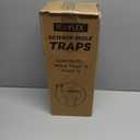 2 Pack Mole Traps,Galvanized Steel Scissor Trap,Reusable Mole Trap Killer,Easy Set Mole Eliminator Trap for Lawns