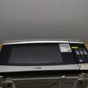 COMMERCIAL CHEF 1.4 Cubic Foot Microwave with 10 Power Levels, Small Microwave with Push Button, 1100 Watt Microwave with Digital Control Panels, Countertop Microwave with Timer, Stainless Steel