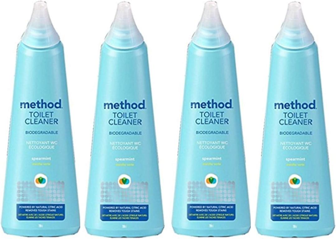 Method Antibacterial Toilet Bowl Cleaner - Spearmint - 24 oz - 4 Pack