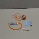 Interactive Cat Toys for Indoor Cats,The 3rd Generation Agile Moving Cat Ball with Elastic Mesh Tail,Automatic Kitten Toys for Bored Indoor Adult Cats,Motion Activated (Orange)