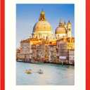 wyooxoo 16x20 Picture Frame Red Solid Wood Photo Frames Display Pictures 12x16 with Mat or 16x20 Without Mat Colorful Frame For Horizontal Vertical Wall Mounting