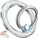 Phone Ring Holder Compatible with MagSafe - Magnetic Cell Phone Grip Magnet Removable Finger Ring Grip Stand Cute Girly Kawaii Color Conch Design for iPhone 17 Pro Max 16 15 14 13 12 Series