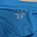 Roadbox Mens UPF 50+ UV Sun Protection Shirts Outdoor Long Sleeve SPF Rash Guard for Fishing Hiking Swimming Running (Blue, XL)