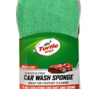 Turtle Wax Car Wash Sponge, Scratch-Free, Multi-Use, 2 in 1