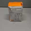 Outlet Extender Surge Protector, 6 Outlet Splitter with 4 USB Ports (2 USB C), USB Wall Charger, 3-Sided 1050J Multi Plug Wall Outlet, Wall Mount for Home Travel Office Travel, White