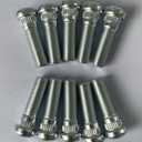 10PCS Wheel Stud Bolts 7/16-20 Thread .472 in. Knurl 610-186 Replacement for Select Chevrolet, GMC, Plymouth, Pontiac, Oldsmobile, Buick, Jeep Dodge Dart
