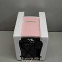 Igloo 26-Pound Automatic Self-Cleaning Portable Countertop Ice Maker Machine with Handle, Pink