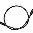 3.5mm TRS to TRRS AV Cable, 31.5cm Shielded Cable for Camcorders and ImmersionRC PowerPlay, Black