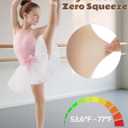 Zando 6 Pairs Toddler Ballet Tights for Girls 1-14 Y - Ultra Soft Velvet Girls Dance Tights for Daily Dance School Christmas