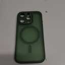 TOCOL Magnetic for 16 Pro Alpine Green Case, Upgraded Full Camera Protection, Compatible with Magsafe, Drop Protection, Translucent Matte Back Bumper for iPhone 16 Pro 6.3-Inch (Alpine Green)