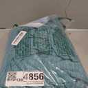 KMUSET Cooling Blanket Queen Size (90"x90"), Double Sided Summer Cooling Blankets for Hot Sleepers & Night Sweats, Soft Lightweight Blanket for Sofa Bed Couch, House Warming Gifts New Home Aqua Green