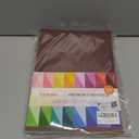 100 Pack Heavy Duty Paper Colored Cardstock Front Back Different Color Codes 250 GSM for Cricut, Scrapbook, Paper Crafting, Office Supplies (100)