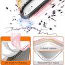 for iPhone Air Case Cute - Durable Shockproof 6.6 ft Drop Impact Phone Case - Funny Blue Spring Design (6.5") Glitter Pink