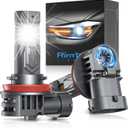 H11 Bulbs, H16 H9 H8 Fog Lights Cool White, Plug & Play (Pack of 2)