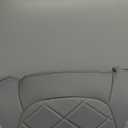 Car Seat Cover for Luxury & Comfort - PU Leather, Anti-Slip, Full Wrap Protection with Storage Pocket for Bottom Cushion - Universal Fit for 95% of Vehicles (Gray,2 Piece)