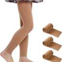 Girls Footless Tights for Dance Ballet Ultra Soft Leggings for Toddler Gymnastics Students Children Stockings
