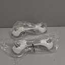 TAILI Shower Grab Bar, 2 Pack 12 Inch Suction Grab Bars for Bathtubs and Showers for Elderly, Shower Handle for Seniors Bathroom Safety Grip, No Drilling Removable,Grey (Gray)