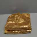 B-COOL Gold Sequin Backdrop Curtains 2 Packs 3.3ftx8ft Gold Sparkle Backdrop Fabric Glitter Background Drapes for Party Ceremony Wedding Birthday Decoration