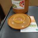 Premium Kimchi, Sauerkraut Container Probiotic Fermentation with Inner Vacuum Lid Round (0.4 gal/ 1.5L)